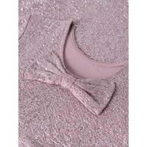 NAME IT Glimmer Kjole Ditsa Mauve Shadows
